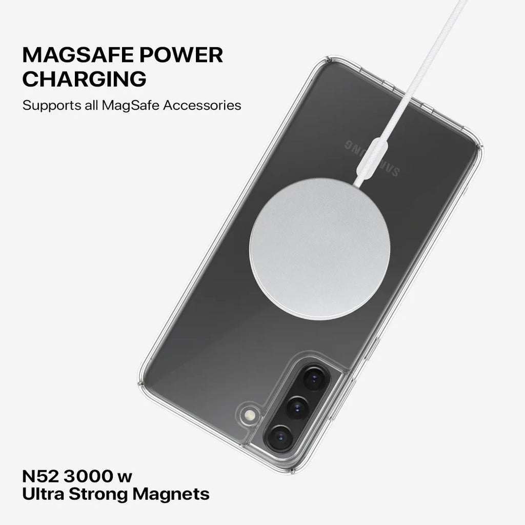 Slim Samsung  S25 Edge transparent cover with UV shield protection