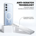 Anti Yellow Magsafe Clear Case Samsung S22 anti scratch technology 