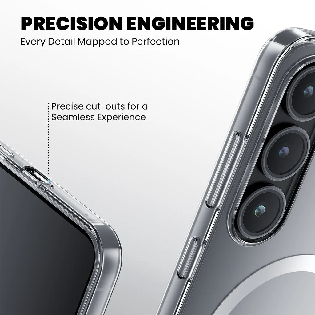 Anti-Yellow MagSafe Clear Case  Samsung S25 Edge