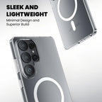 Slim and lightweight transparent case for Samsung Galaxy S26 Ultra