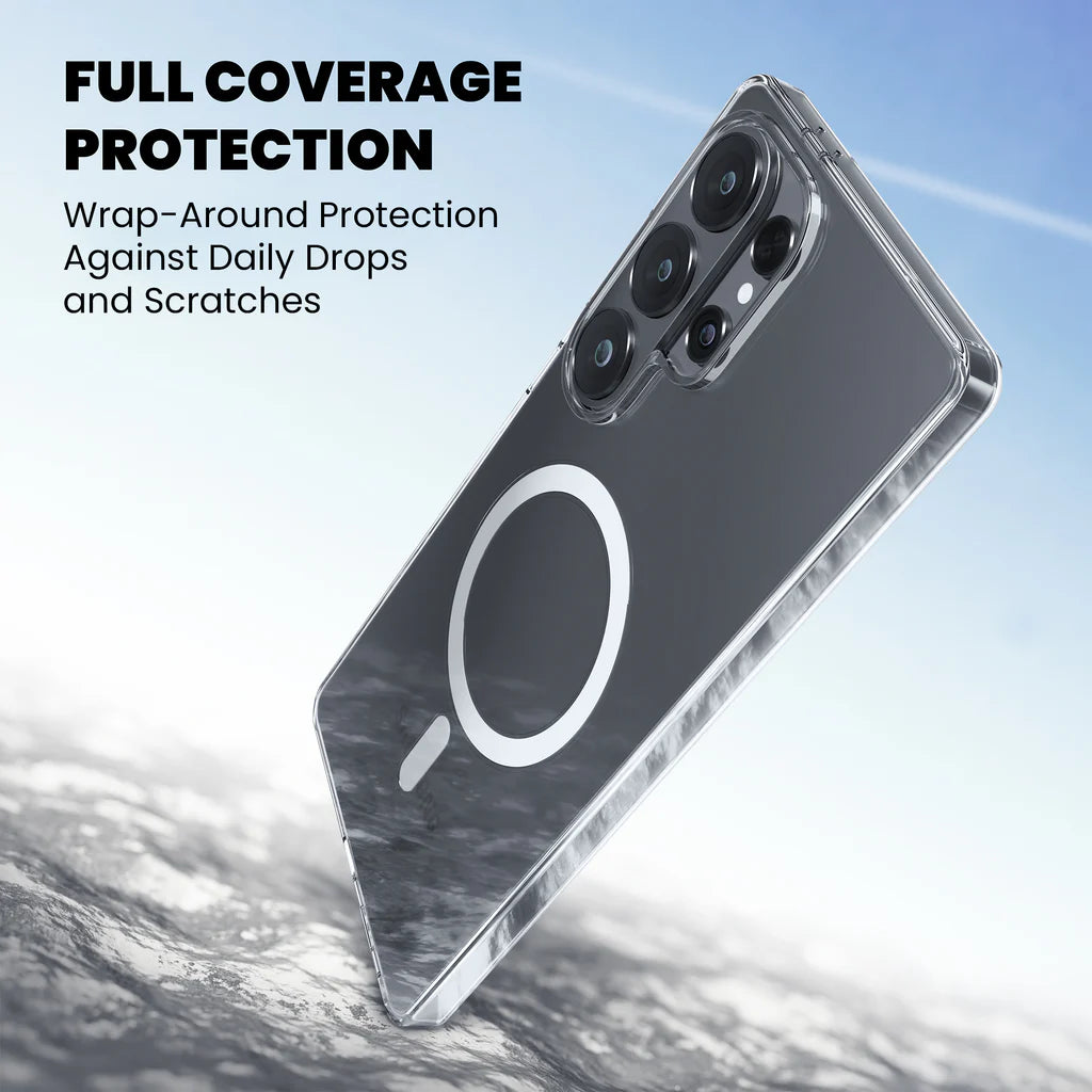 Full coverage drop protection case for Galaxy S26 Ultra