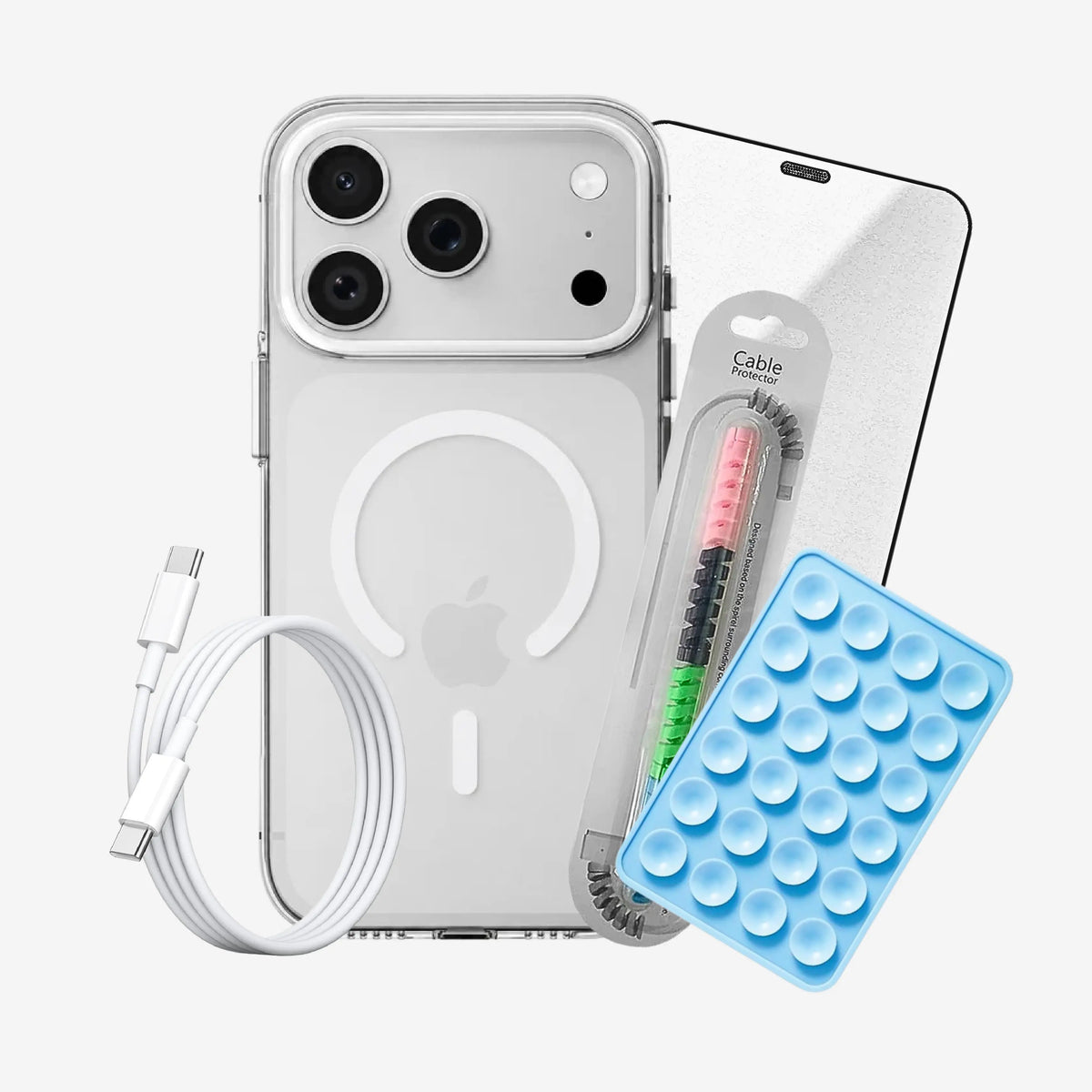 iPhone 17 Pro - Anti Yellow MagSafe Clear Case
