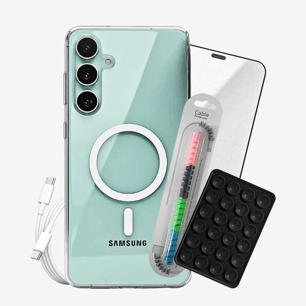 Samsung Galaxy S24 FE - Anti Yellow MagSafe Clear Case