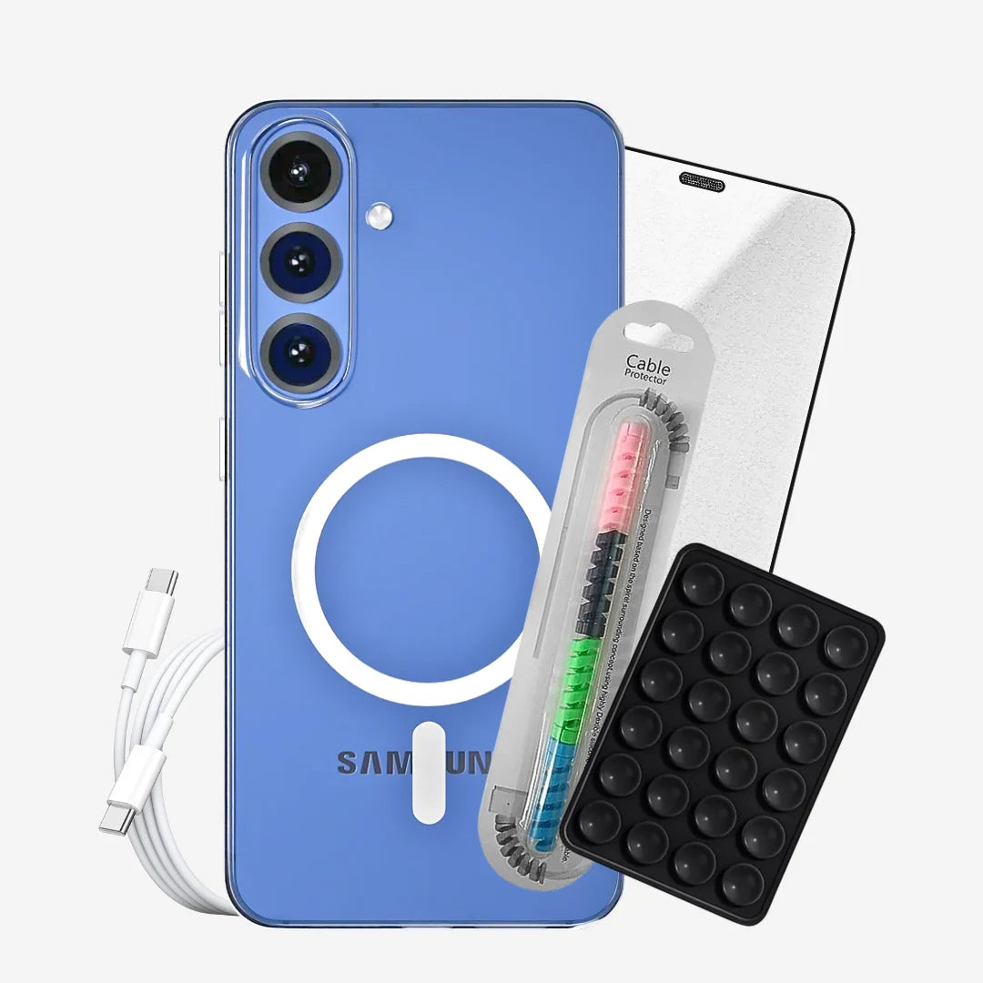Samsung Galaxy S25 Plus - Anti Yellow MagSafe Clear Case