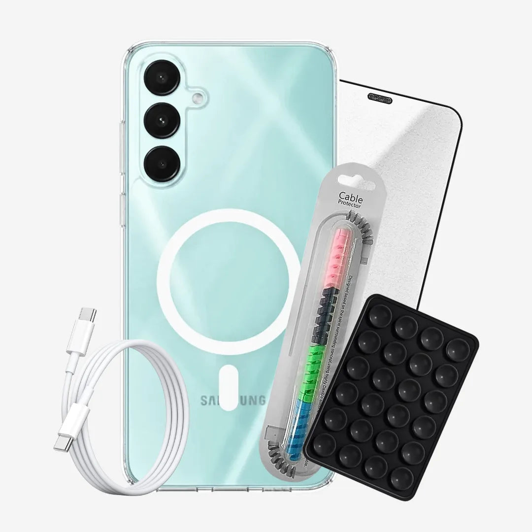 Samsung Galaxy A15 - Anti Yellow MagSafe Clear Case
