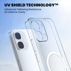 Anti-Yellow MagSafe Clear Case for Vivo T5x 5G