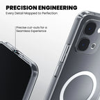 Anti-Yellow MagSafe Clear Case for Vivo T5x 5G