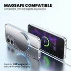 Anti-Yellow MagSafe Clear Case for Vivo T5x 5G