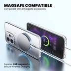 MagSafe compatible Vivo V70 E case – N52 neodymium magnets secure wireless charging
