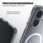 Anti-Yellow MagSafe Clear Case for Vivo X200 FE